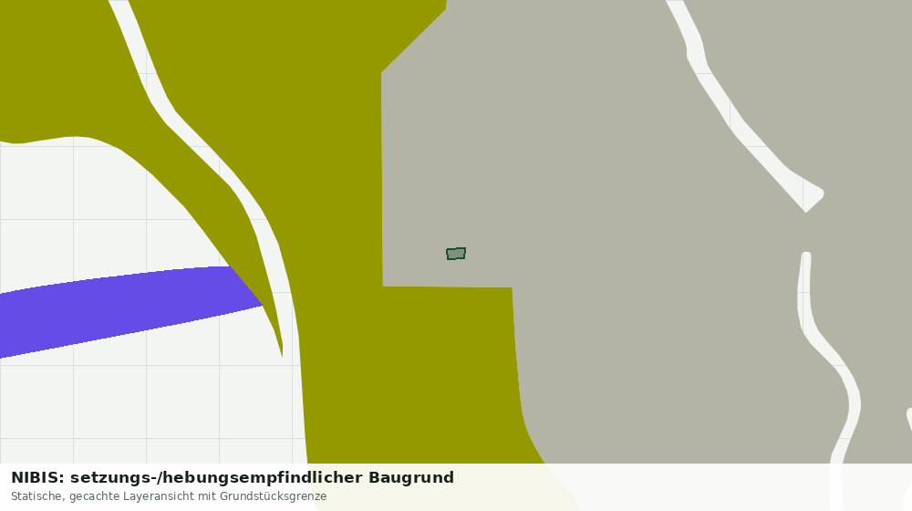 Statische Kartenansicht: NIBIS: setzungs-/hebungsempfindlicher Baugrund