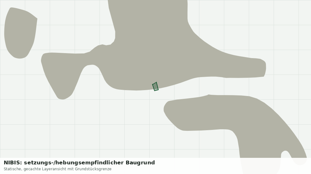 Statische Kartenansicht: NIBIS: setzungs-/hebungsempfindlicher Baugrund