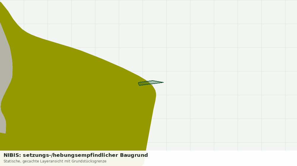 Statische Kartenansicht: NIBIS: setzungs-/hebungsempfindlicher Baugrund