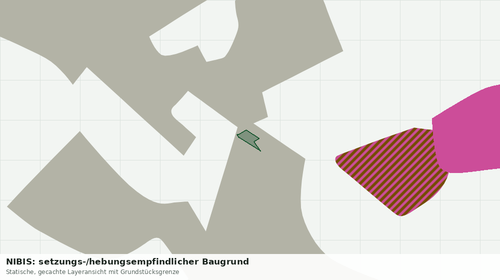 Statische Kartenansicht: NIBIS: setzungs-/hebungsempfindlicher Baugrund