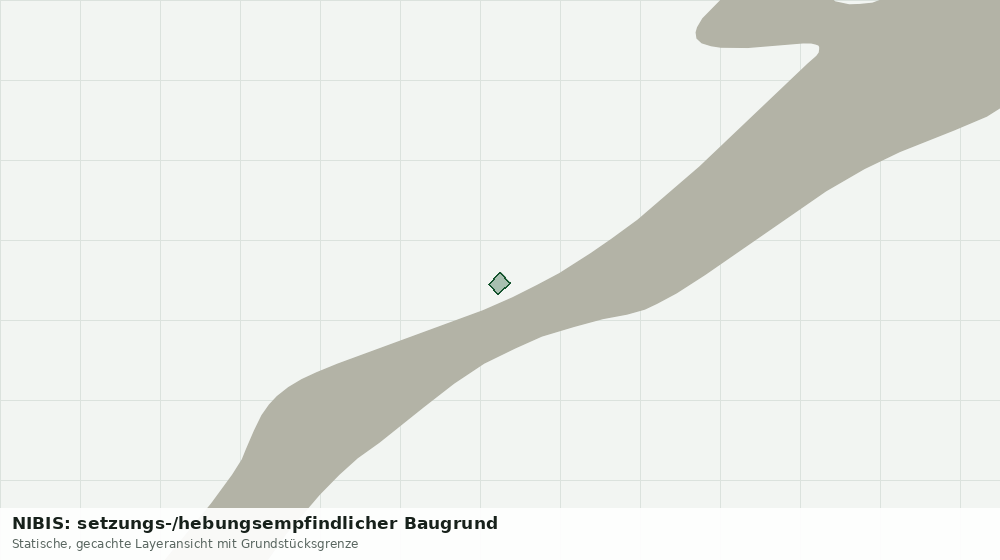 Statische Kartenansicht: NIBIS: setzungs-/hebungsempfindlicher Baugrund