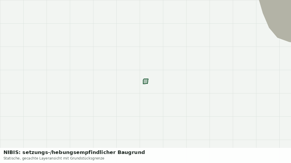 Statische Kartenansicht: NIBIS: setzungs-/hebungsempfindlicher Baugrund