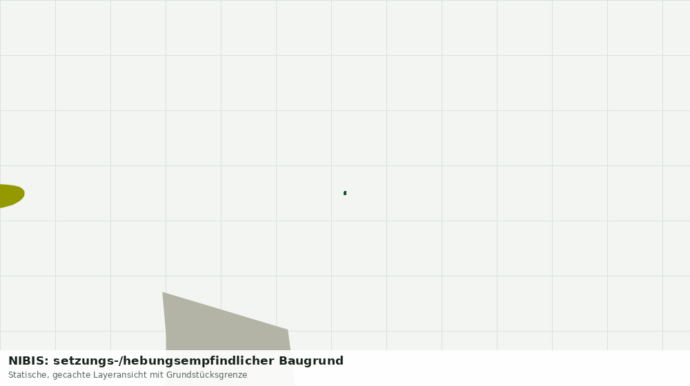 Statische Kartenansicht: NIBIS: setzungs-/hebungsempfindlicher Baugrund