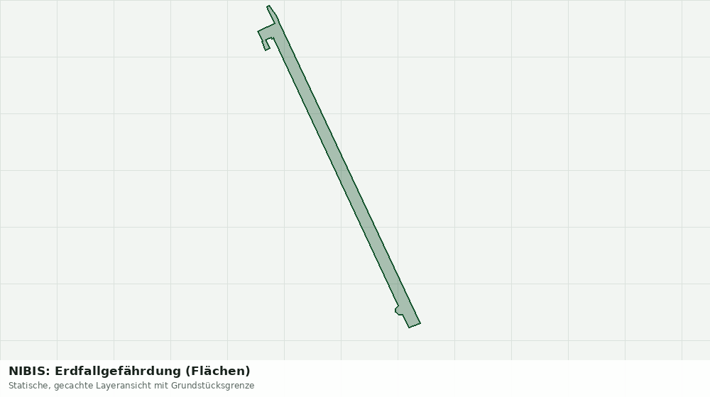 Statische Kartenansicht: NIBIS: Erdfallgefährdung (Flächen)