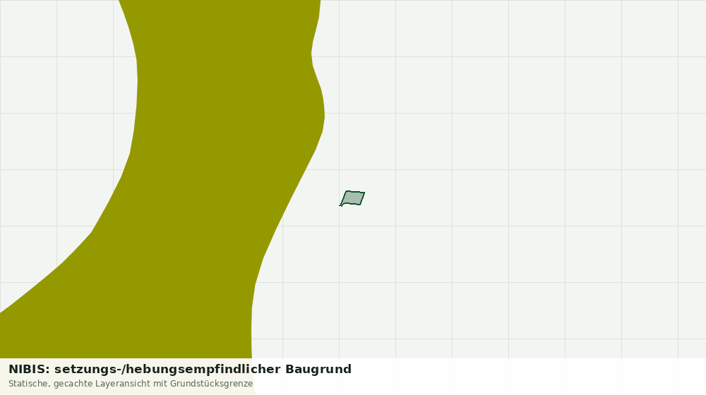 Statische Kartenansicht: NIBIS: setzungs-/hebungsempfindlicher Baugrund