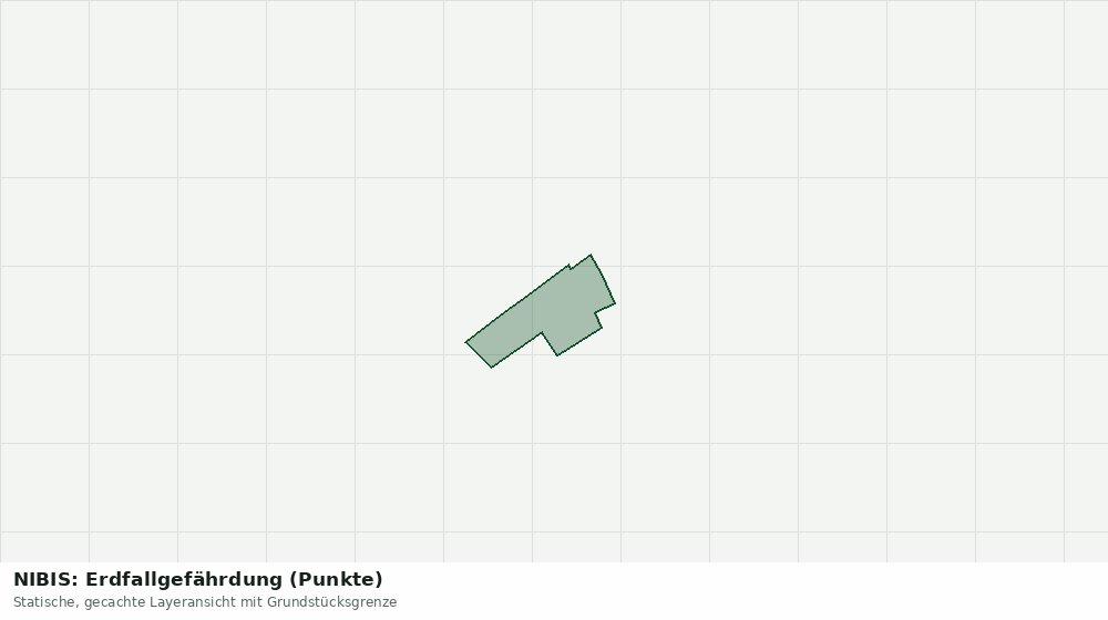 Statische Kartenansicht: NIBIS: Erdfallgefährdung (Punkte)