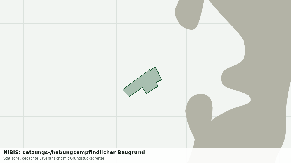 Statische Kartenansicht: NIBIS: setzungs-/hebungsempfindlicher Baugrund