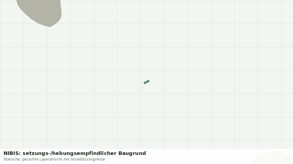 Statische Kartenansicht: NIBIS: setzungs-/hebungsempfindlicher Baugrund