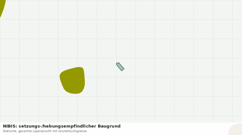 Statische Kartenansicht: NIBIS: setzungs-/hebungsempfindlicher Baugrund