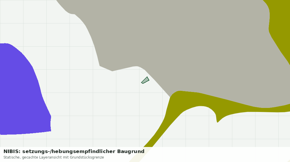 Statische Kartenansicht: NIBIS: setzungs-/hebungsempfindlicher Baugrund