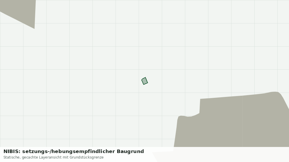 Statische Kartenansicht: NIBIS: setzungs-/hebungsempfindlicher Baugrund