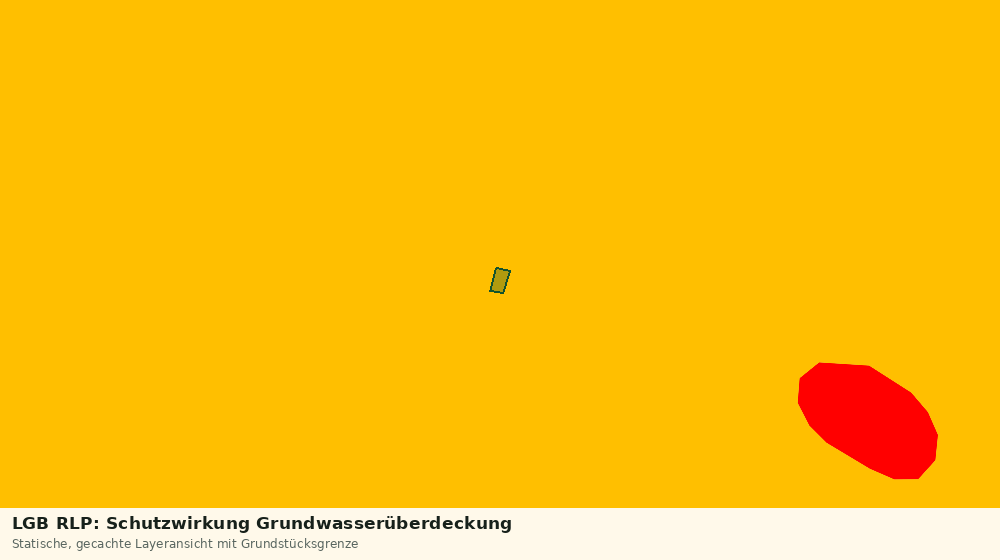 Statische Kartenansicht: LGB RLP: Schutzwirkung Grundwasserüberdeckung