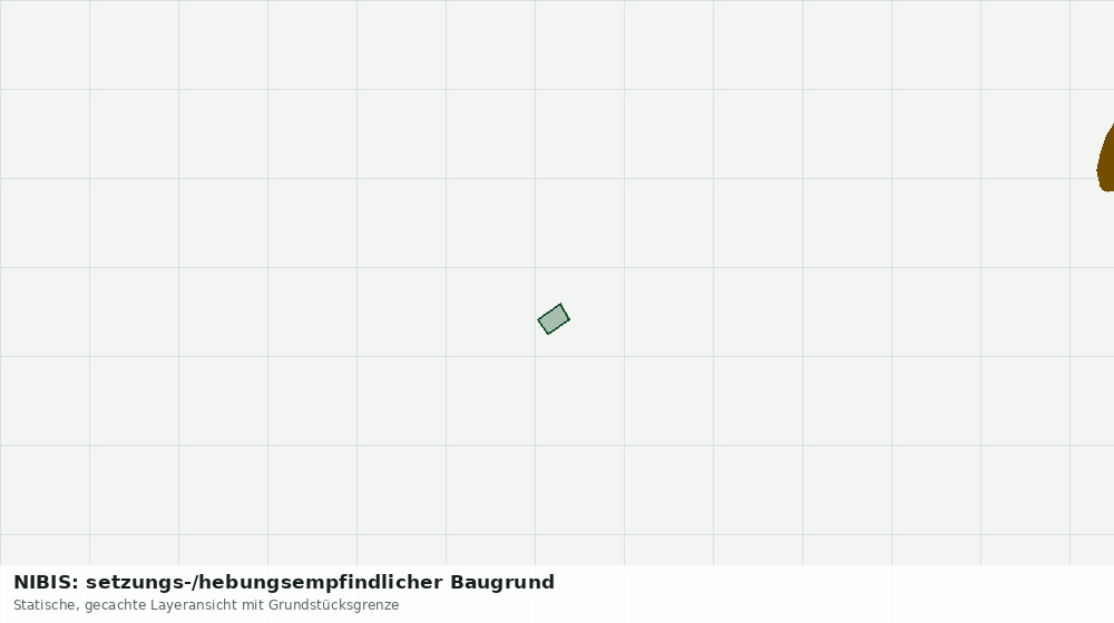 Statische Kartenansicht: NIBIS: setzungs-/hebungsempfindlicher Baugrund