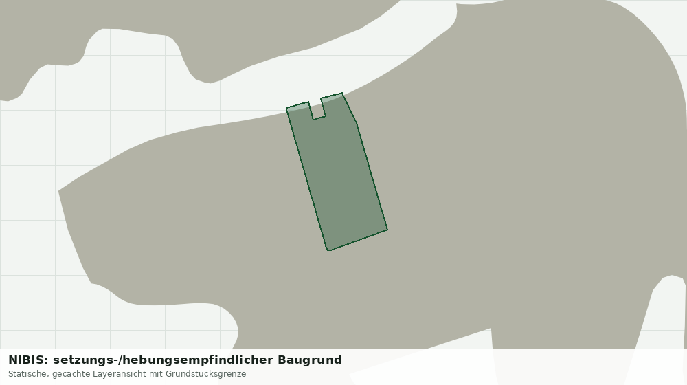 Statische Kartenansicht: NIBIS: setzungs-/hebungsempfindlicher Baugrund