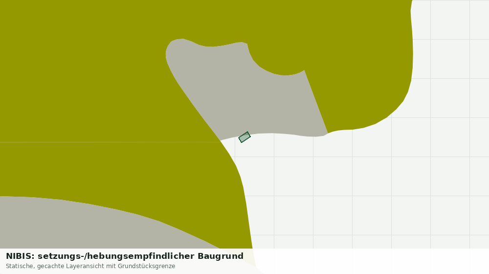 Statische Kartenansicht: NIBIS: setzungs-/hebungsempfindlicher Baugrund