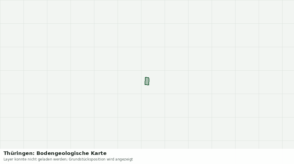 Statische Kartenansicht: Thüringen: Bodengeologische Karte