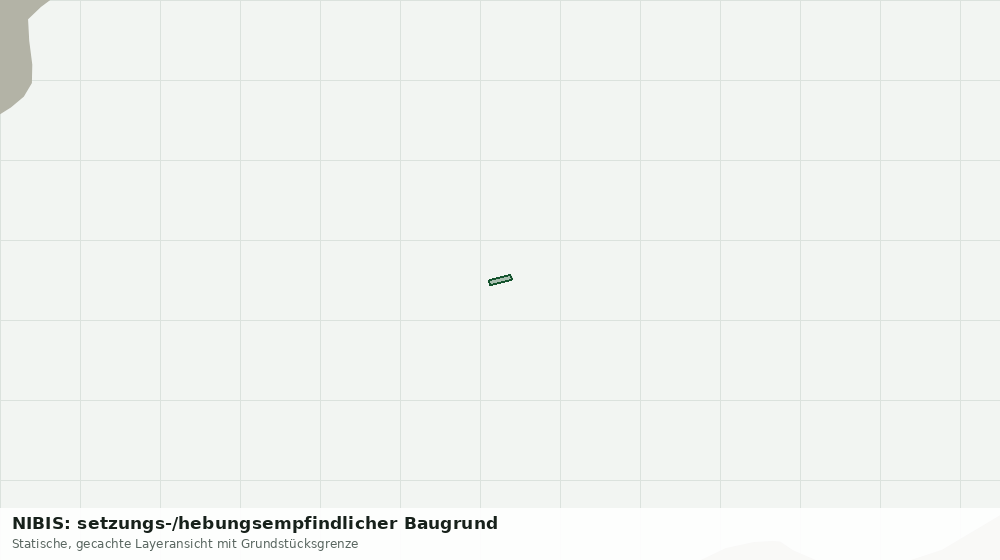 Statische Kartenansicht: NIBIS: setzungs-/hebungsempfindlicher Baugrund