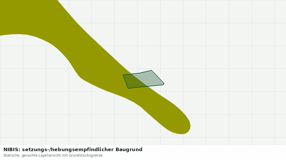 Statische Kartenansicht: NIBIS: setzungs-/hebungsempfindlicher Baugrund