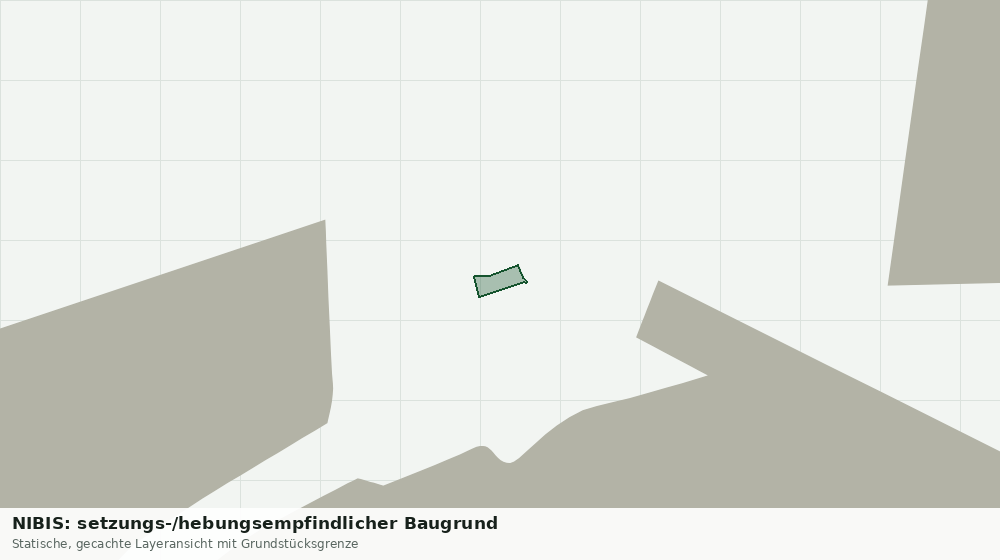 Statische Kartenansicht: NIBIS: setzungs-/hebungsempfindlicher Baugrund