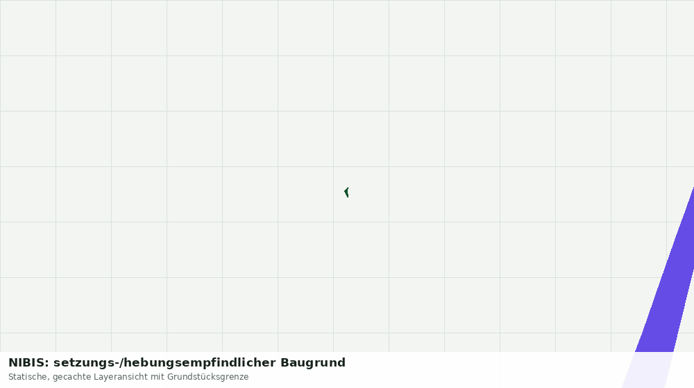 Statische Kartenansicht: NIBIS: setzungs-/hebungsempfindlicher Baugrund