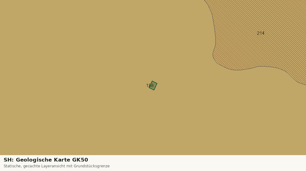 Statische Kartenansicht: SH: Geologische Karte GK50