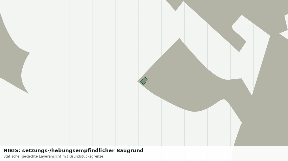 Statische Kartenansicht: NIBIS: setzungs-/hebungsempfindlicher Baugrund