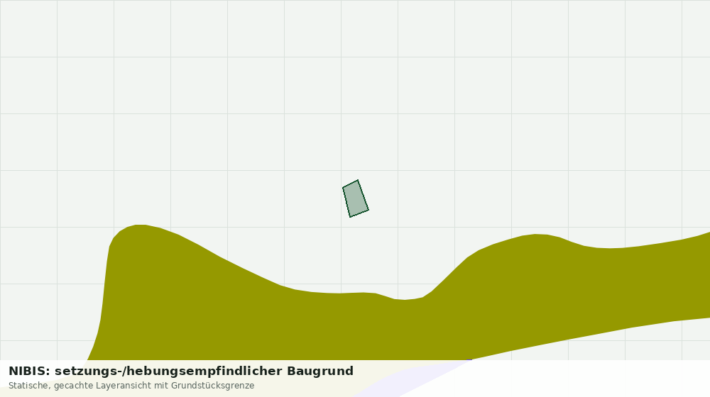 Statische Kartenansicht: NIBIS: setzungs-/hebungsempfindlicher Baugrund