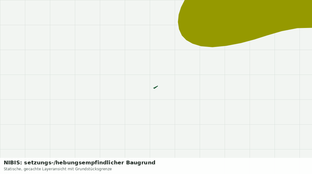 Statische Kartenansicht: NIBIS: setzungs-/hebungsempfindlicher Baugrund