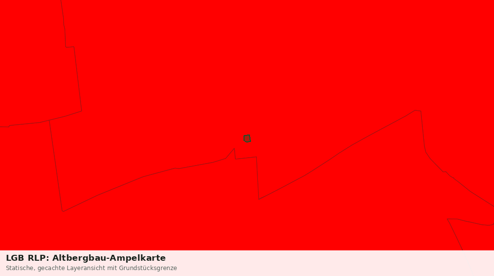 Statische Kartenansicht: LGB RLP: Altbergbau-Ampelkarte