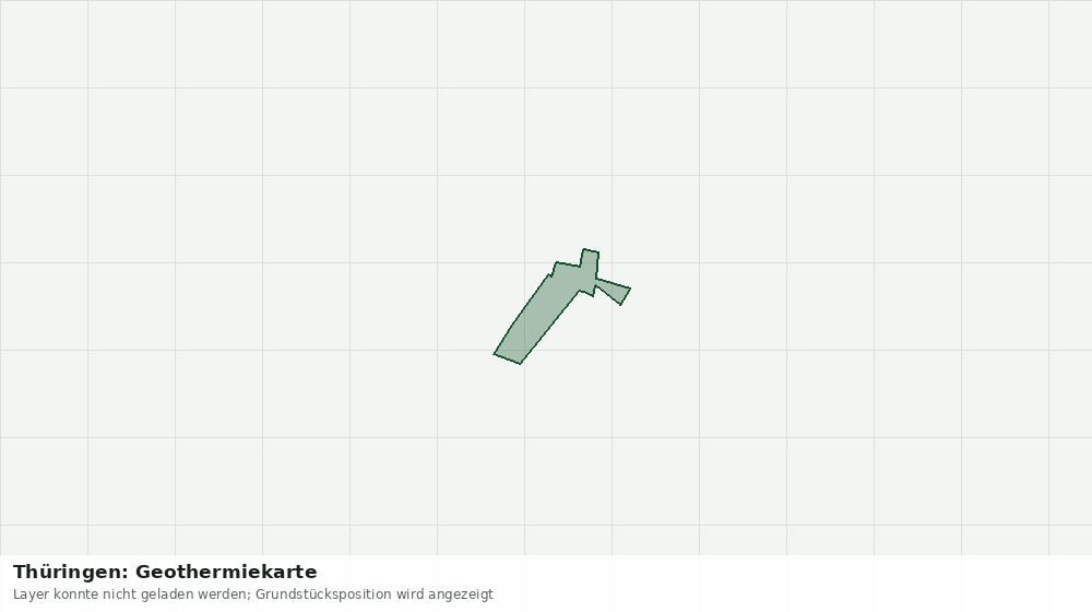 Statische Kartenansicht: Thüringen: Geothermiekarte