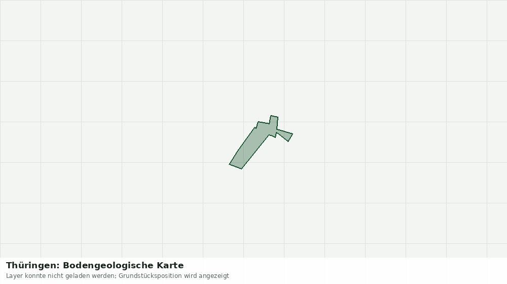 Statische Kartenansicht: Thüringen: Bodengeologische Karte
