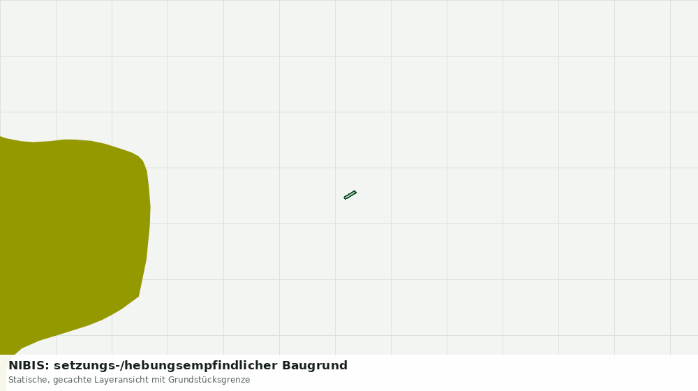Statische Kartenansicht: NIBIS: setzungs-/hebungsempfindlicher Baugrund