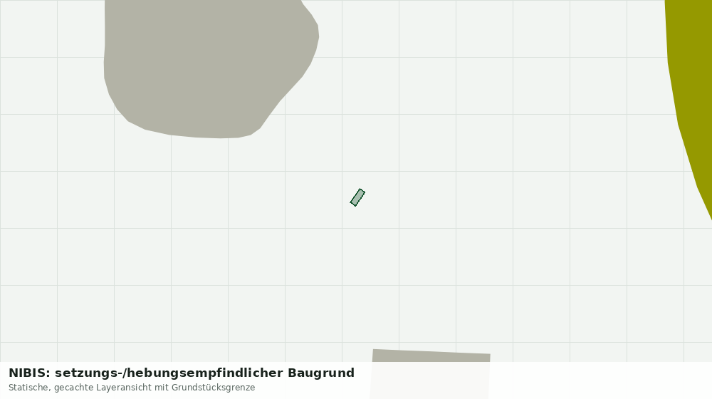 Statische Kartenansicht: NIBIS: setzungs-/hebungsempfindlicher Baugrund