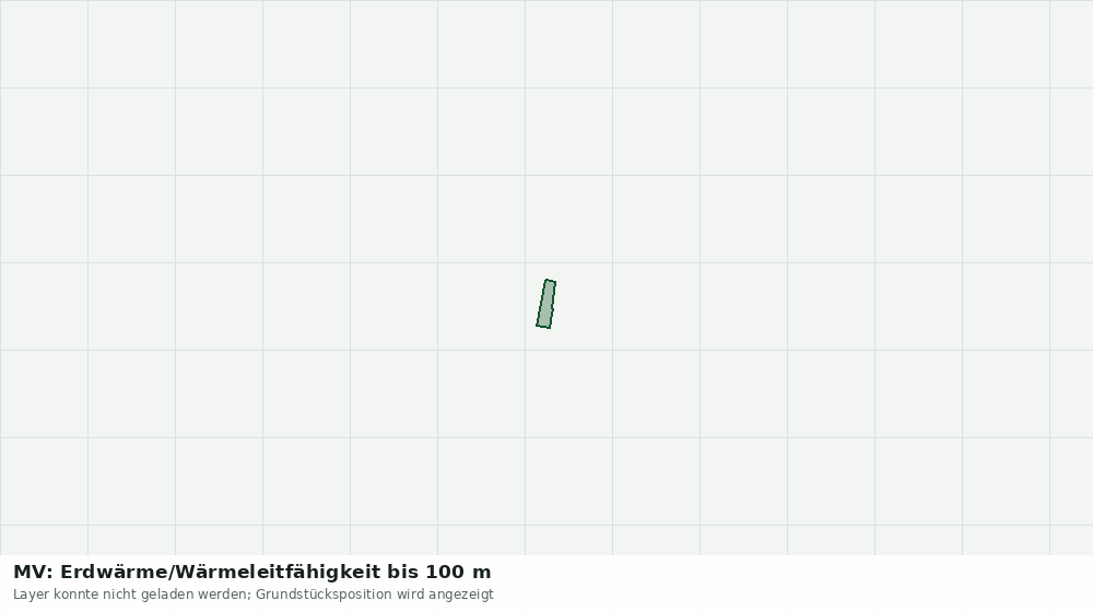 Statische Kartenansicht: MV: Erdwärme/Wärmeleitfähigkeit bis 100 m