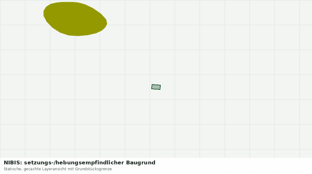 Statische Kartenansicht: NIBIS: setzungs-/hebungsempfindlicher Baugrund