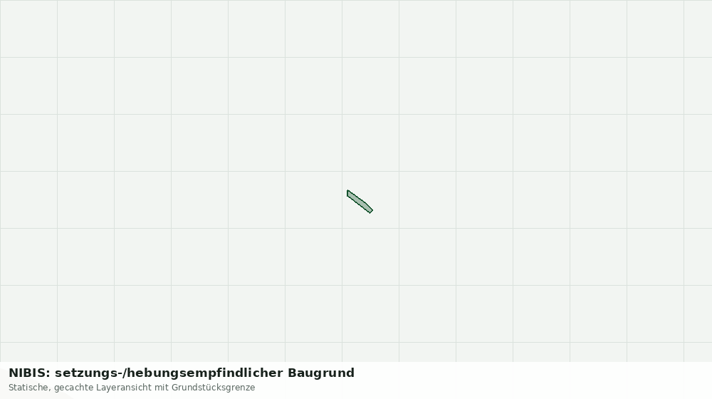 Statische Kartenansicht: NIBIS: setzungs-/hebungsempfindlicher Baugrund