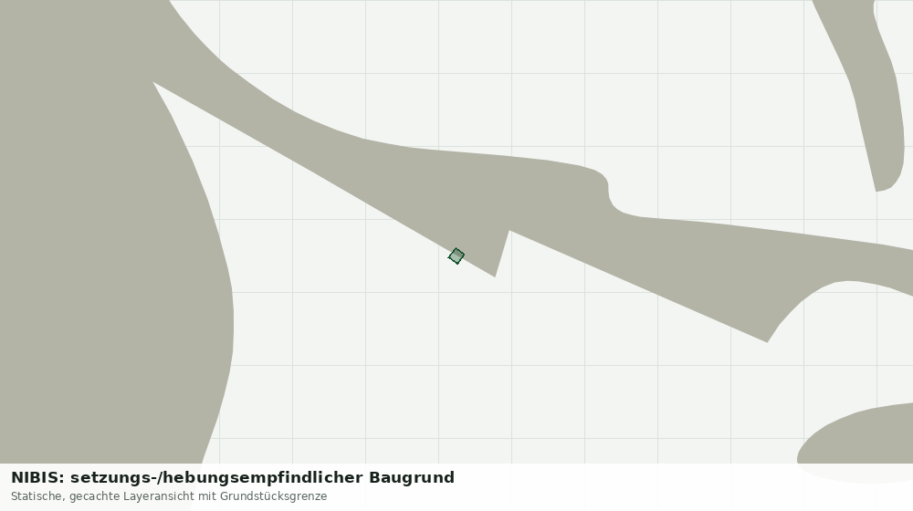 Statische Kartenansicht: NIBIS: setzungs-/hebungsempfindlicher Baugrund