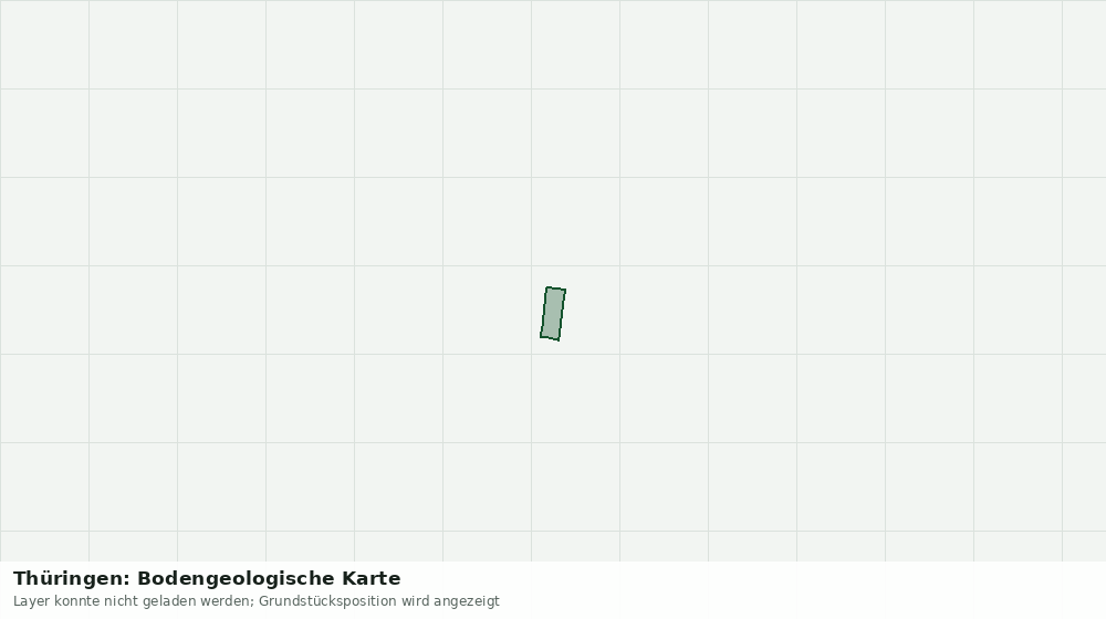 Statische Kartenansicht: Thüringen: Bodengeologische Karte