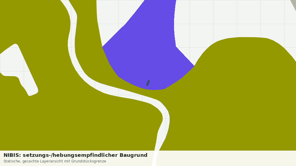 Statische Kartenansicht: NIBIS: setzungs-/hebungsempfindlicher Baugrund