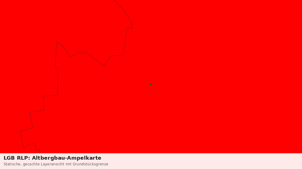 Statische Kartenansicht: LGB RLP: Altbergbau-Ampelkarte