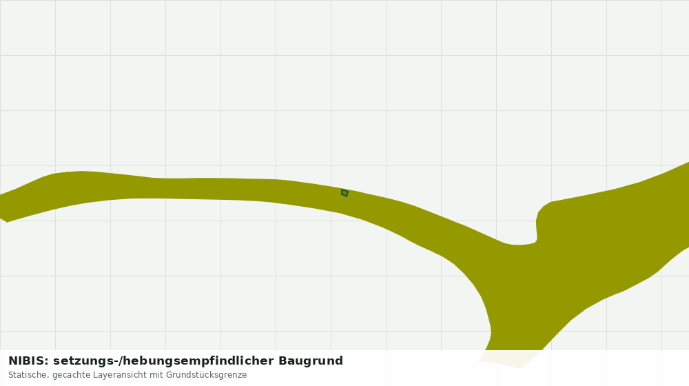 Statische Kartenansicht: NIBIS: setzungs-/hebungsempfindlicher Baugrund