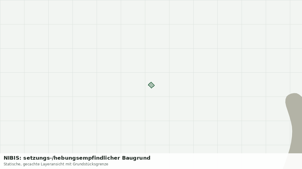 Statische Kartenansicht: NIBIS: setzungs-/hebungsempfindlicher Baugrund