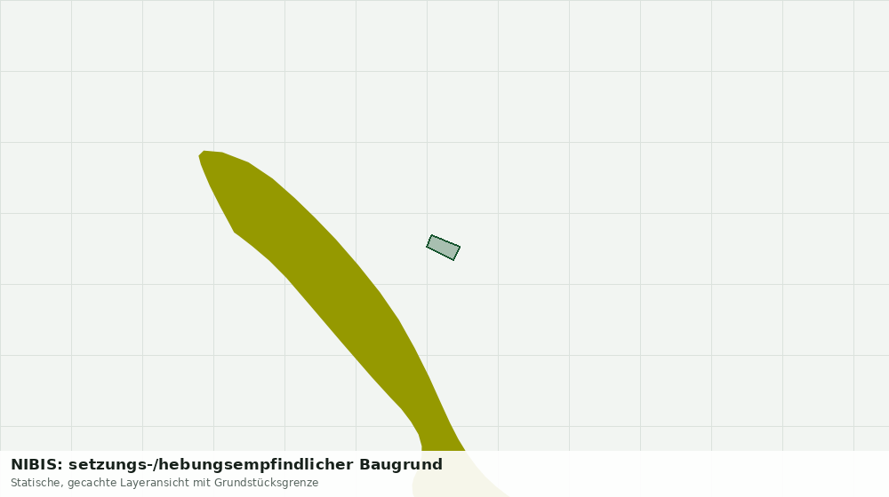 Statische Kartenansicht: NIBIS: setzungs-/hebungsempfindlicher Baugrund