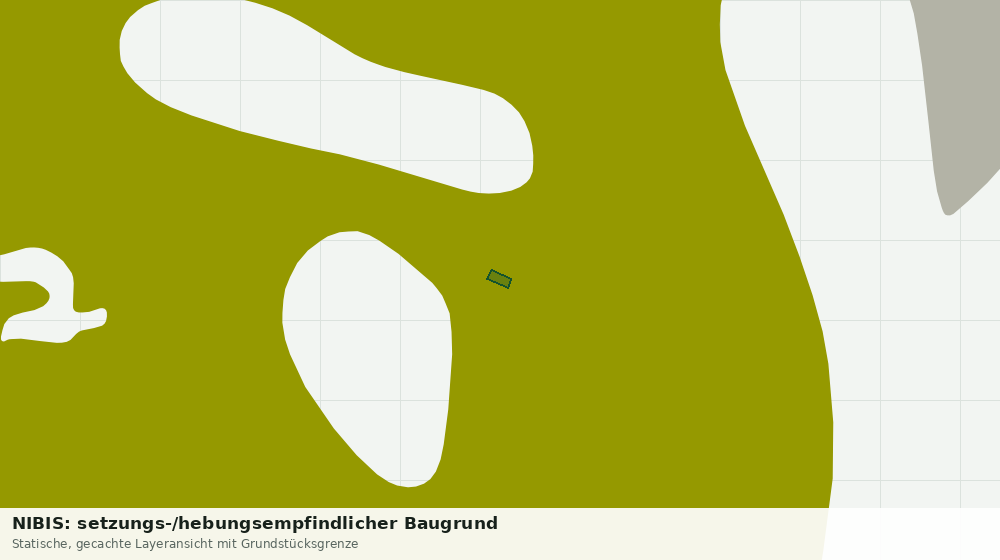 Statische Kartenansicht: NIBIS: setzungs-/hebungsempfindlicher Baugrund