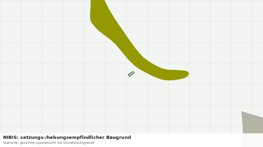 Statische Kartenansicht: NIBIS: setzungs-/hebungsempfindlicher Baugrund