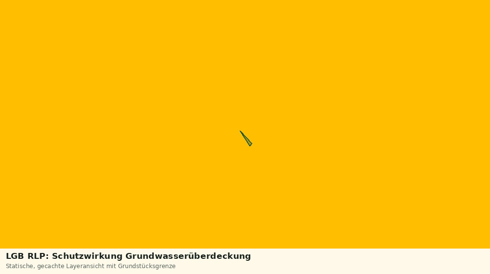 Statische Kartenansicht: LGB RLP: Schutzwirkung Grundwasserüberdeckung
