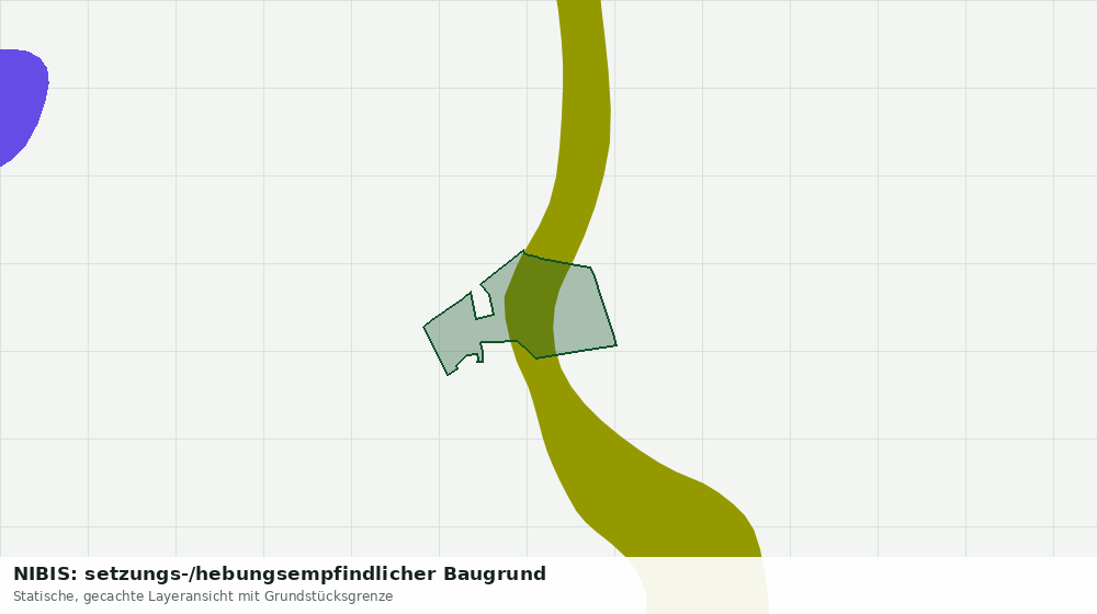 Statische Kartenansicht: NIBIS: setzungs-/hebungsempfindlicher Baugrund