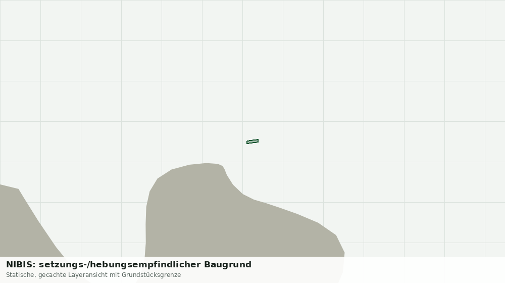 Statische Kartenansicht: NIBIS: setzungs-/hebungsempfindlicher Baugrund