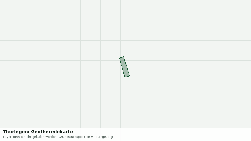 Statische Kartenansicht: Thüringen: Geothermiekarte