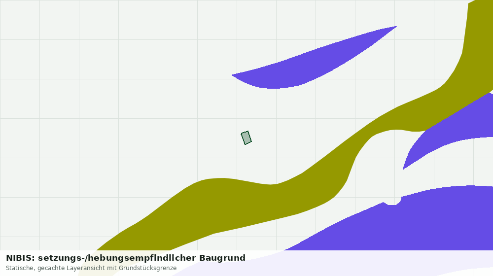 Statische Kartenansicht: NIBIS: setzungs-/hebungsempfindlicher Baugrund